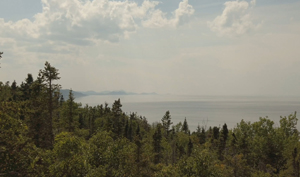 Sentier du Littoral, section du Rocher Blanc